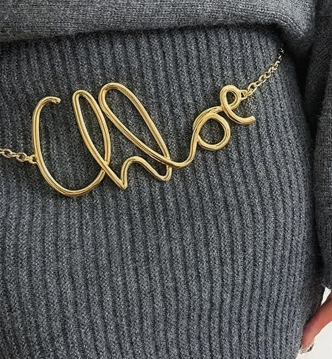 Chloe girl Chain Belt