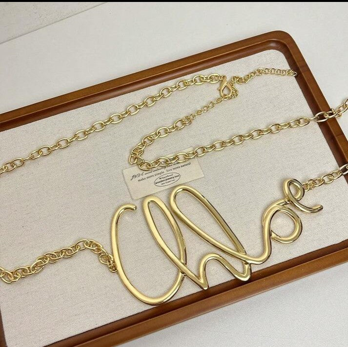 Chloe girl Chain Belt