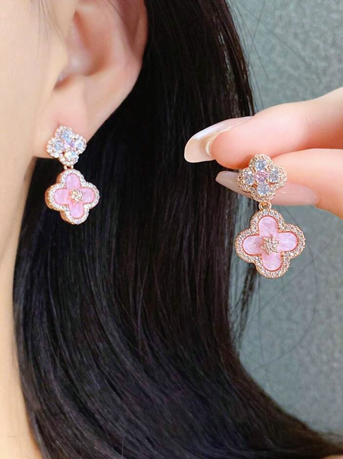Louis V Girl Drop Earrings