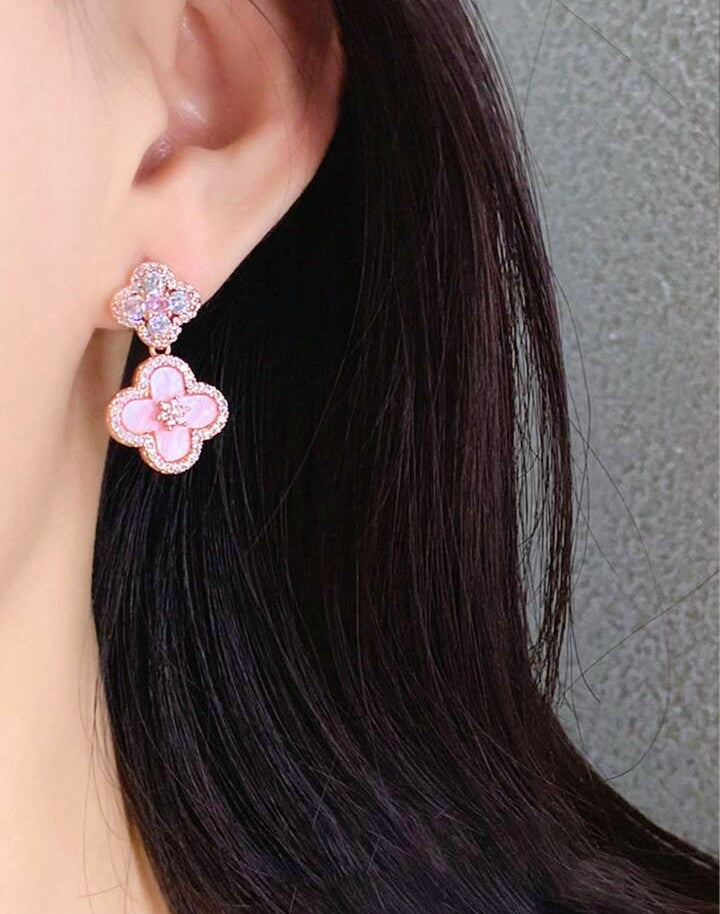 Louis V Girl Drop Earrings