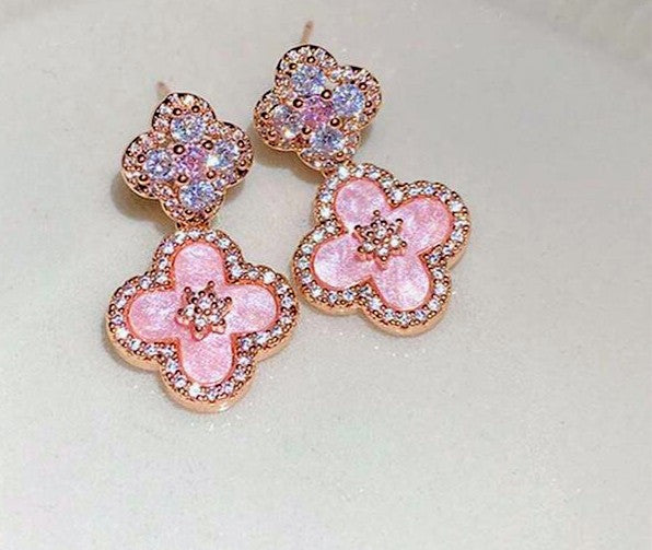 Louis V Girl Drop Earrings