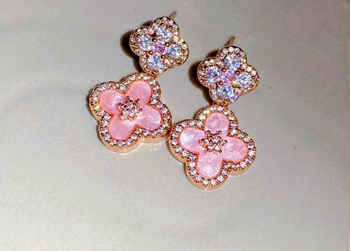 Louis V Girl Drop Earrings